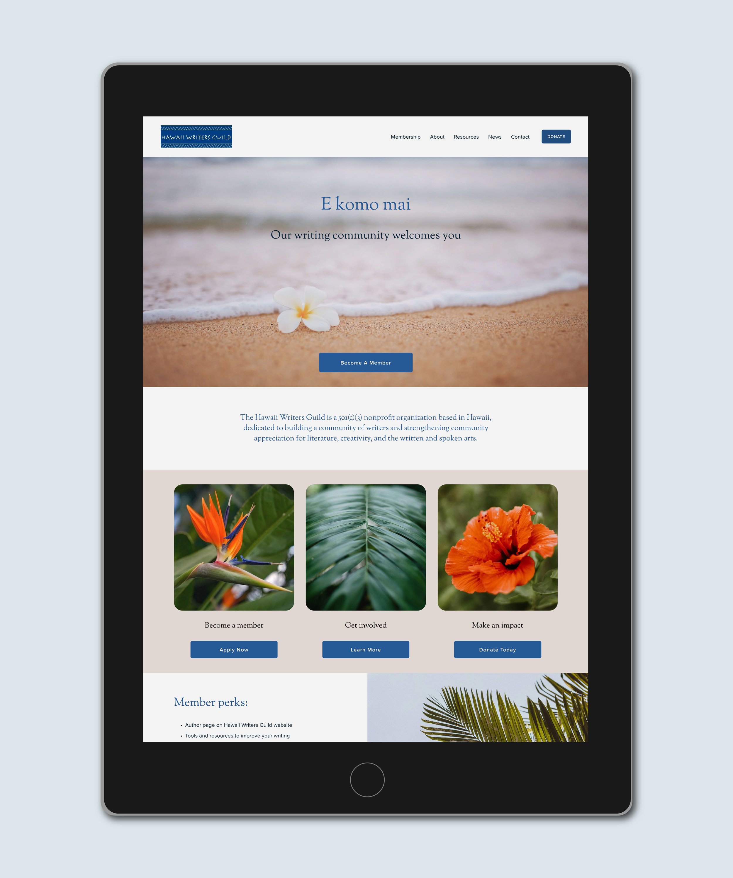 Hawaii Writers Guild - Website