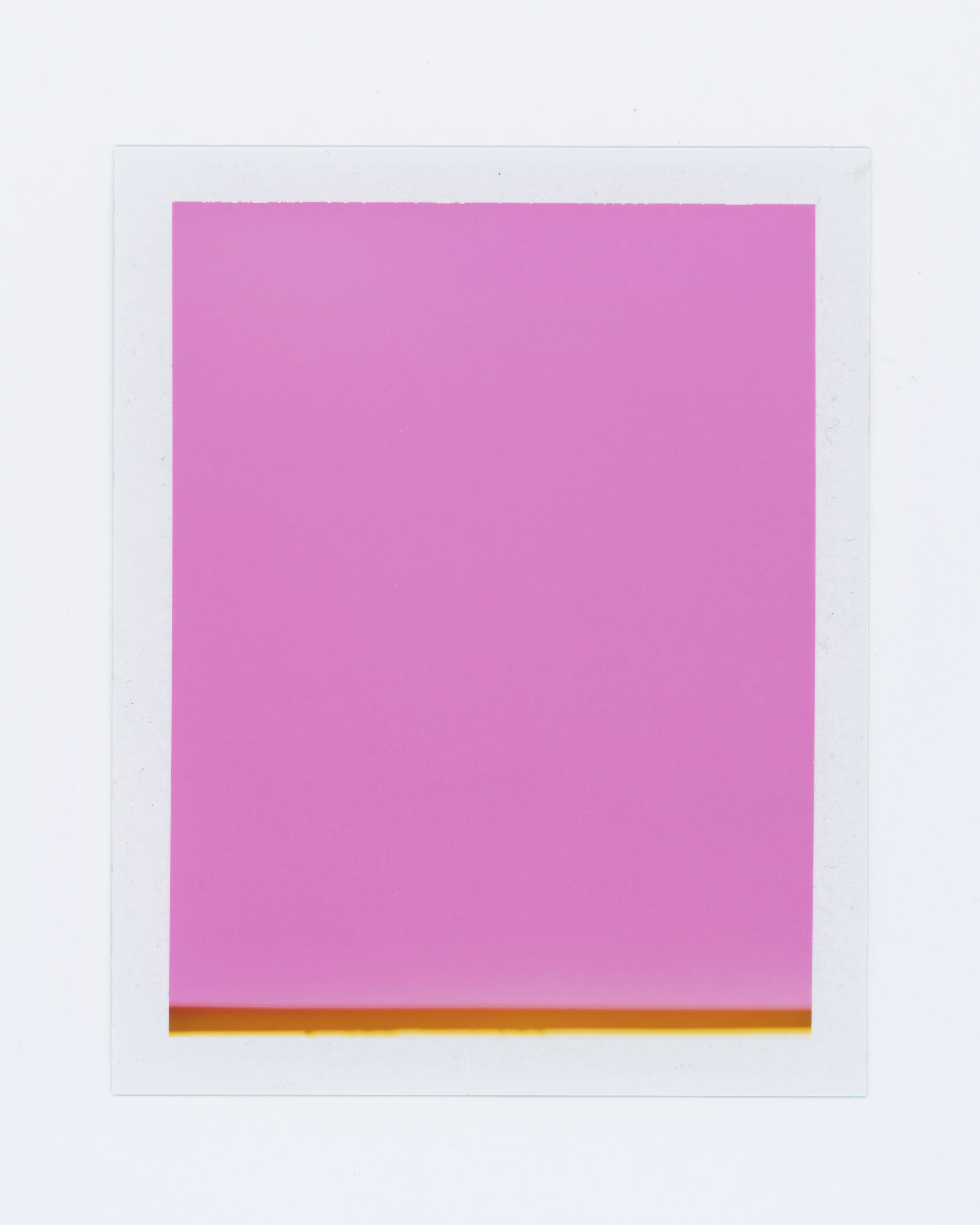 Pink with Orange Strip, 2019