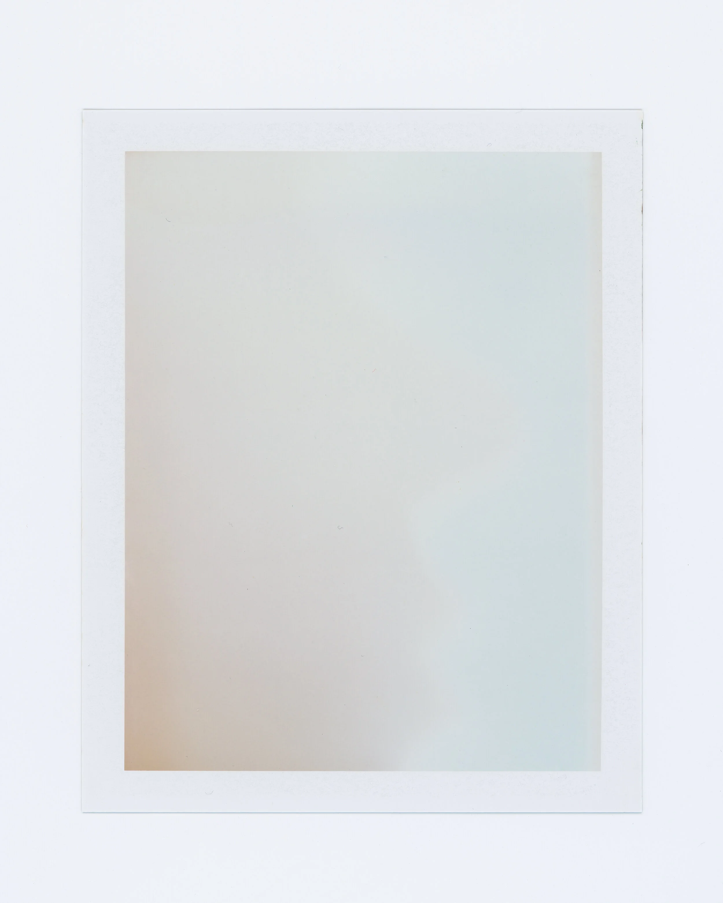 Orange to Blue (Portrait #10), 2018
