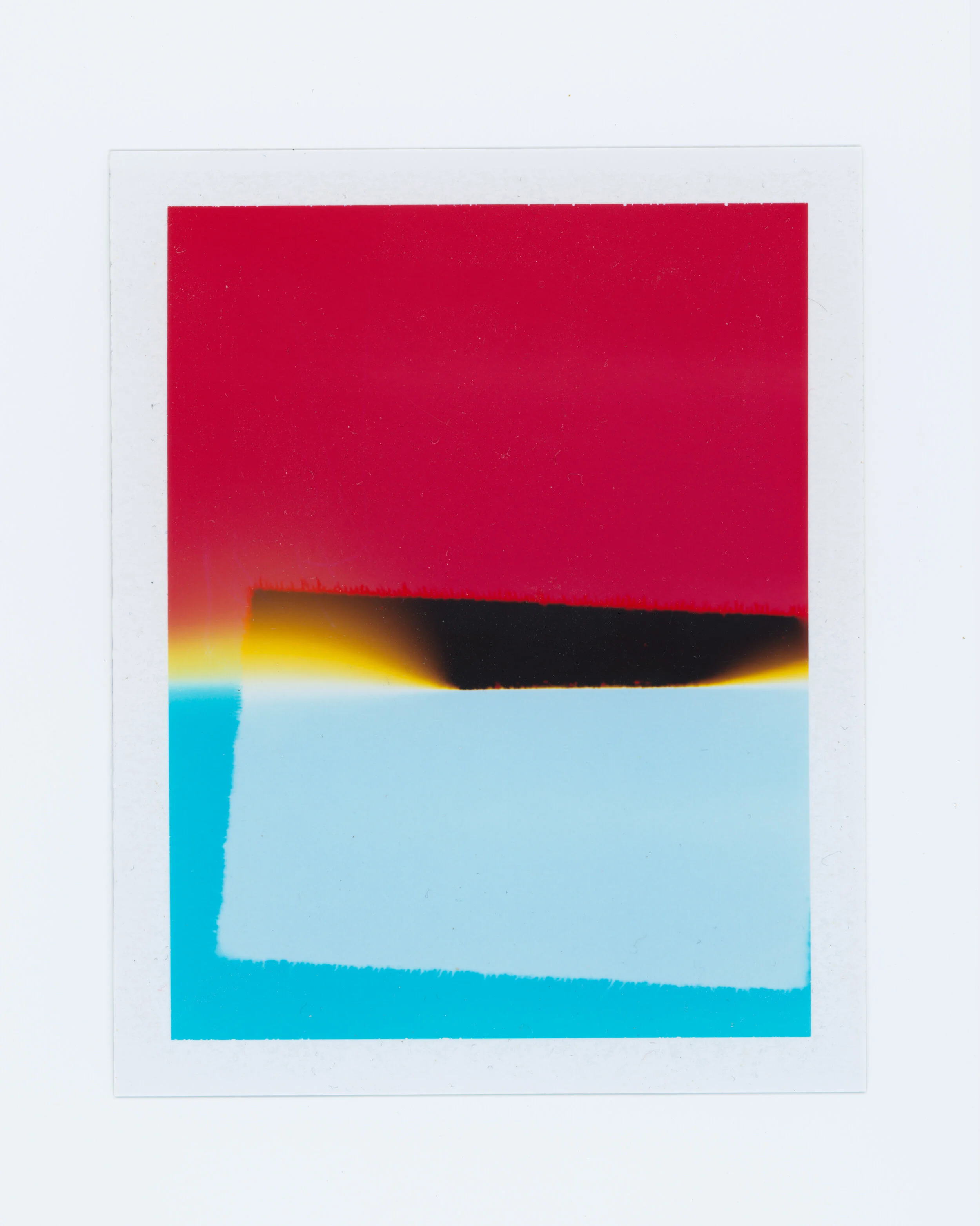 Red, Teal, Yellow, and Black (For Rothko), 2019