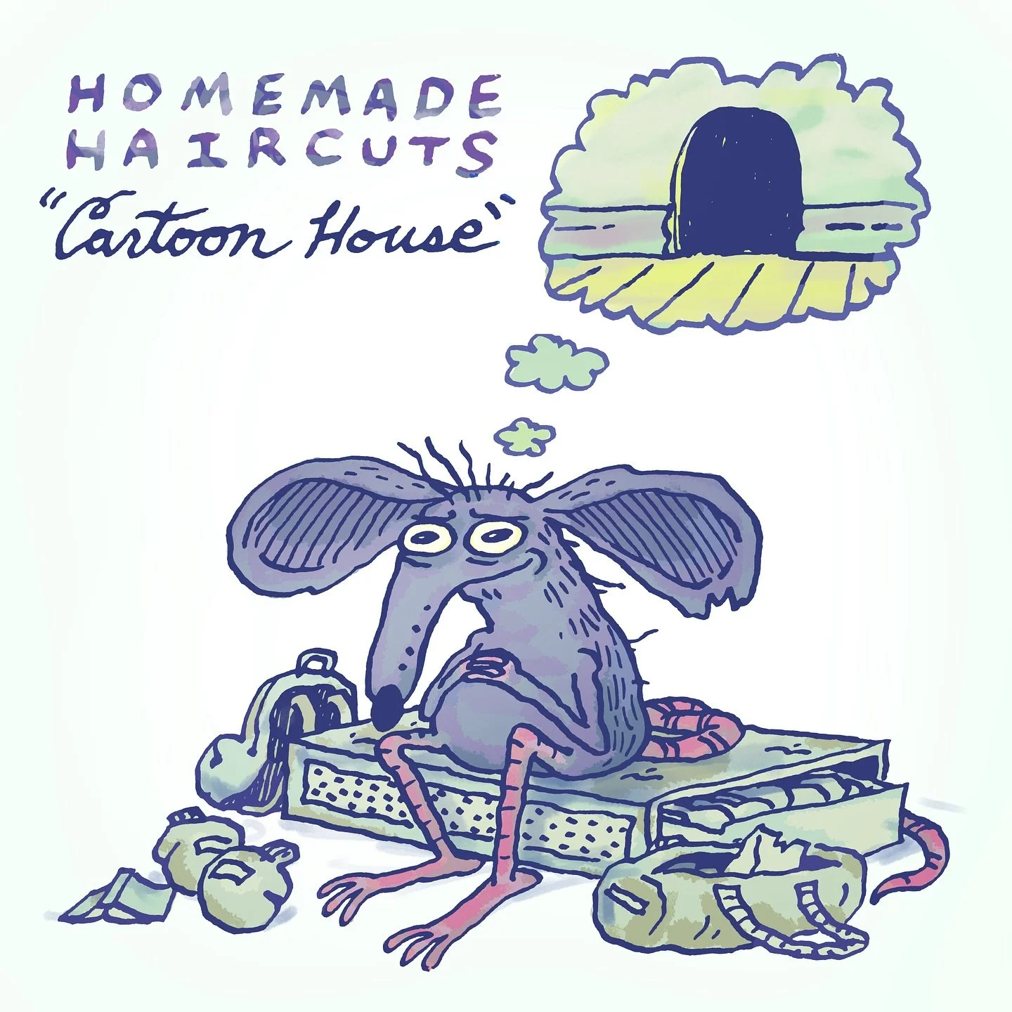 happy friday distinguished followers. our new single &ldquo;Cartoon House&rdquo; is out now. pairs well with earl grey tea. we hope you enjoy it.

written and performed by Homemade Haircuts
clarinet performed by @esleyeaton 
recorded December 9-10, 2