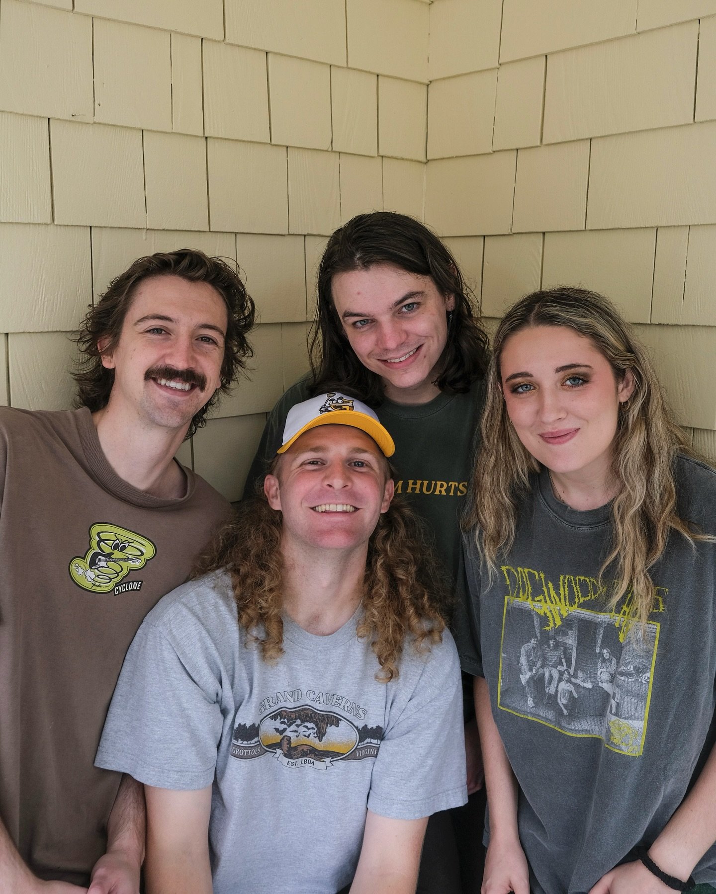 we&rsquo;re taking Paisley&rsquo;s minivan to Asheville, NC in a week! playing @static_age_record_store with @annie.leeth and @chrismbullock trio vibe. planning an MJ Lenderman cover, any suggestions?

our new song &ldquo;Cartoon House&rdquo; drops F