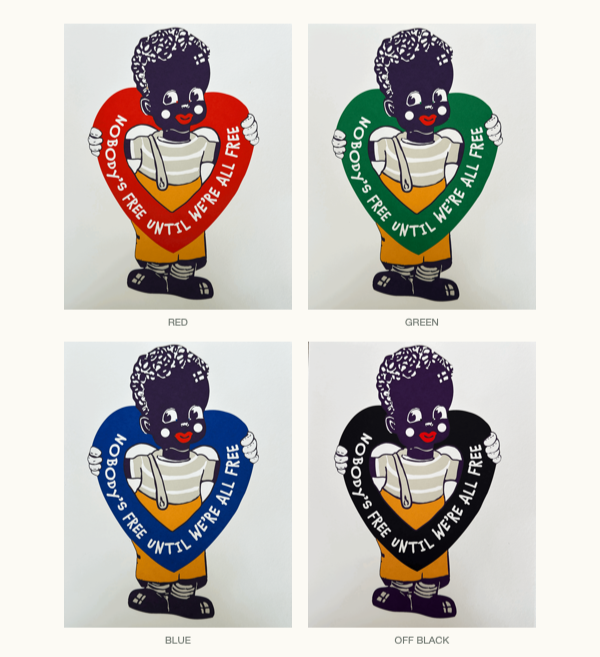 Nobody’s Free Until We’re All Free Limited Edition Screen Print Set