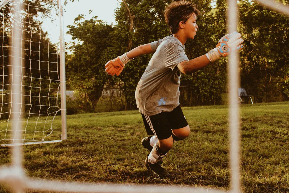 “I like to give away joy for free.”  — Dani Rojas Let’s pretend this is a young Dani Rojas learning all the positions of the sport. I don’t have copyright permission to use the “real” images. 😂