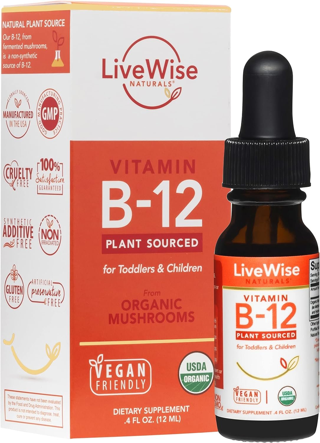 Live Wise Naturals Vitamin B12 for Kids