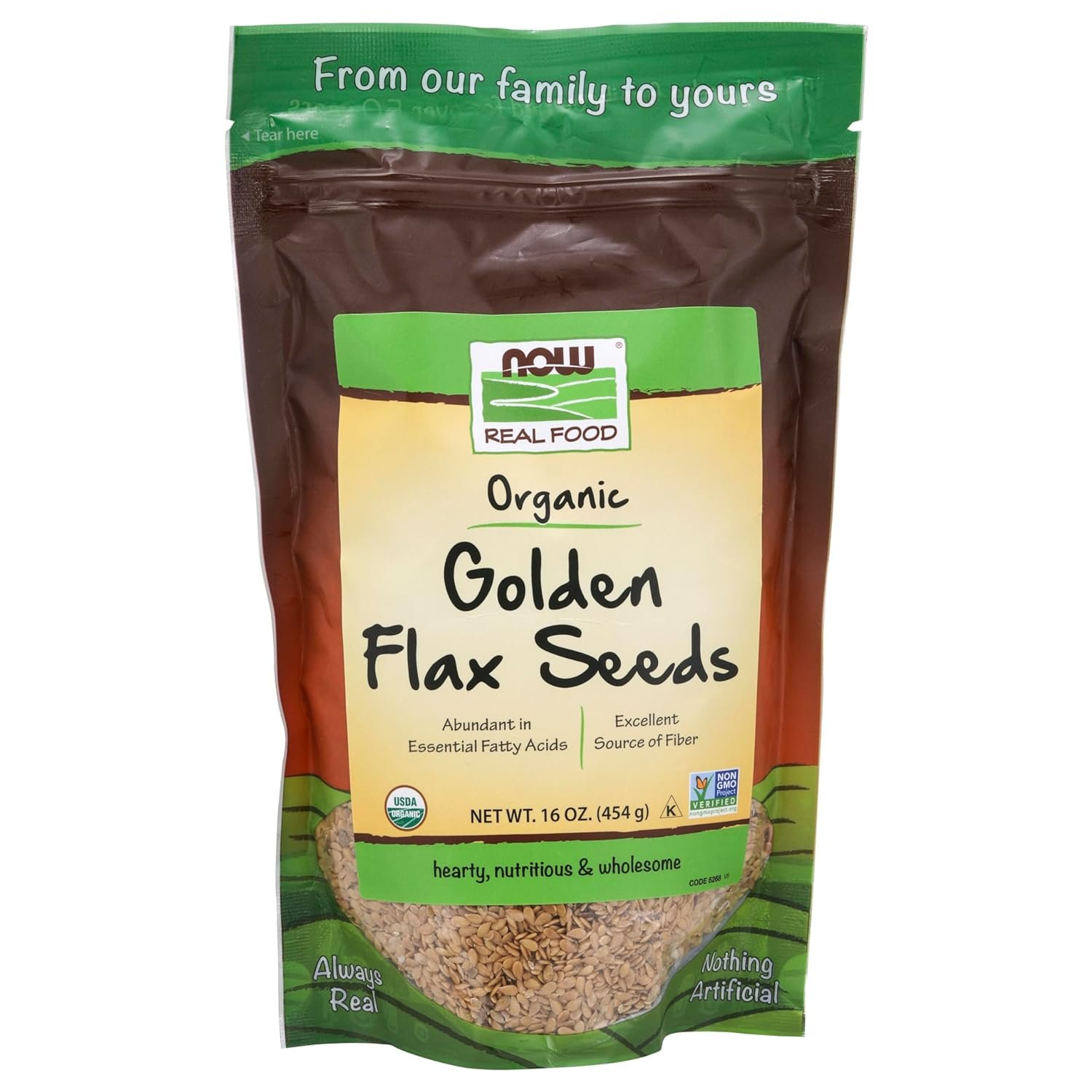 Organic Golden Flax Seeds*