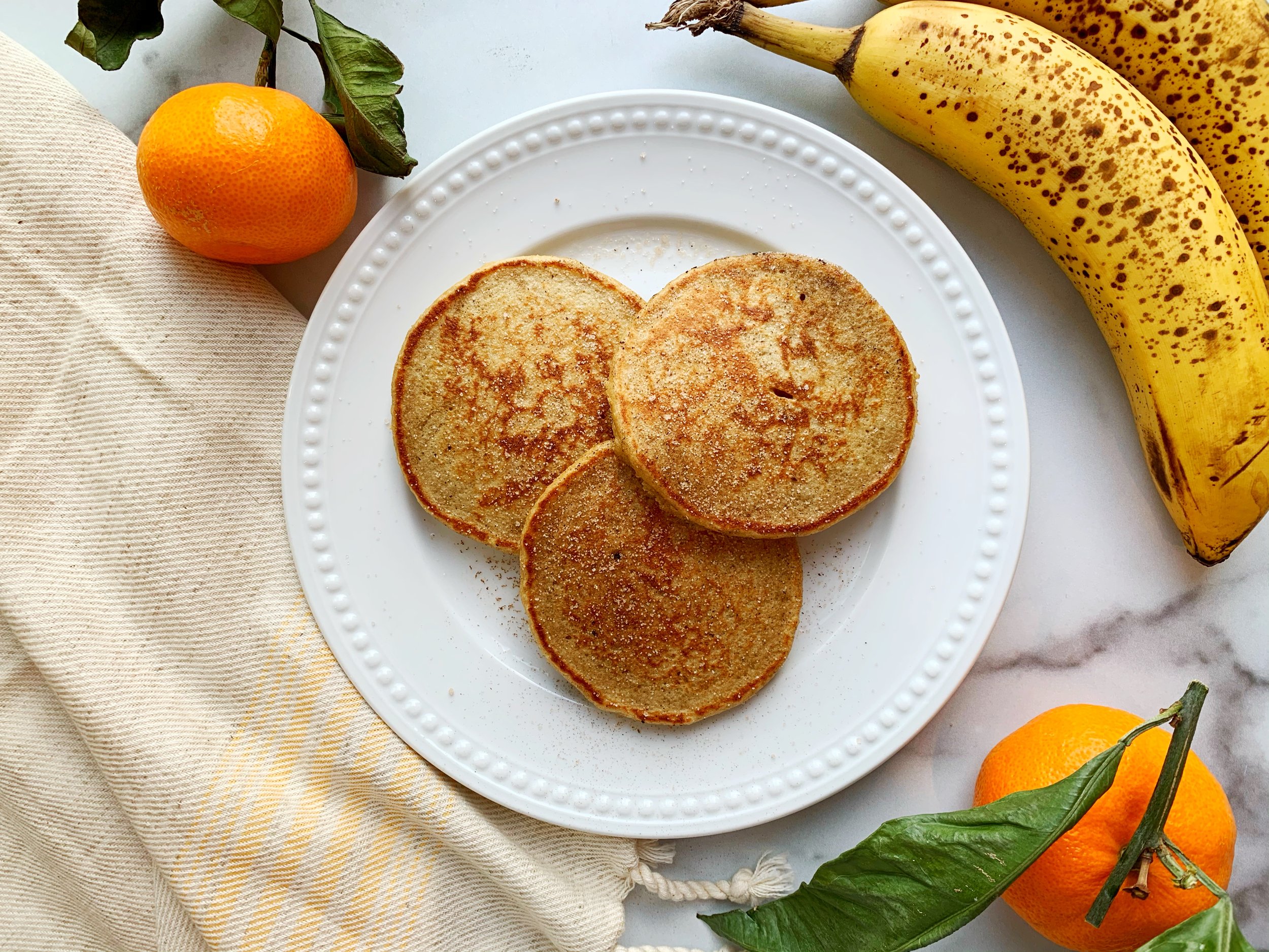 Banana Protein Pancakes