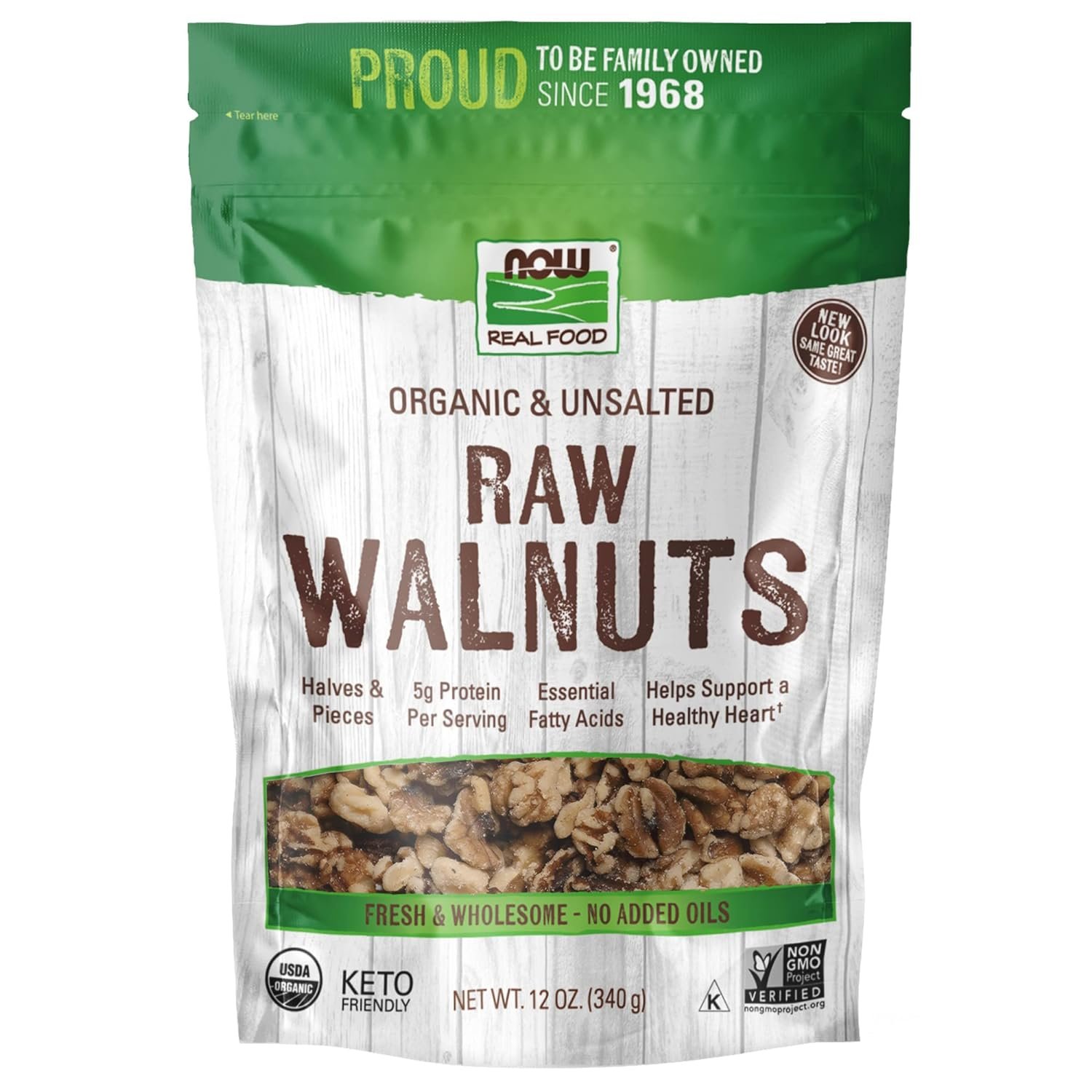 NOW Foods Organic Walnuts*