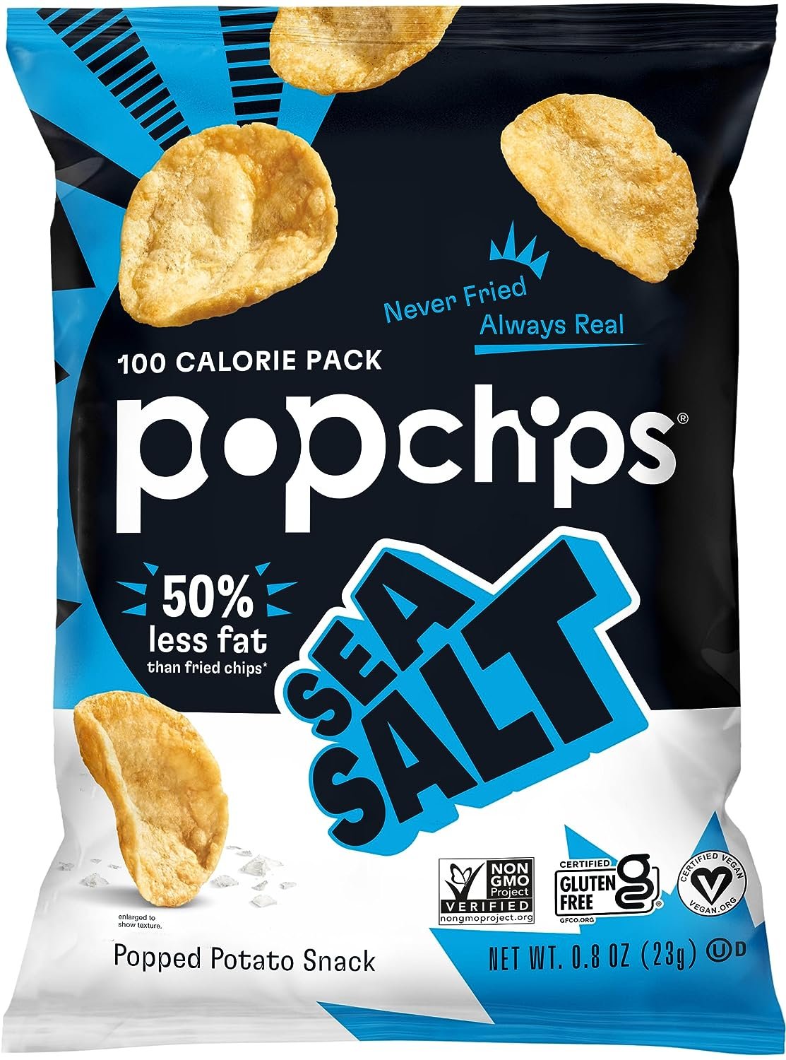 Popchips Sea Salt Potato Chips*