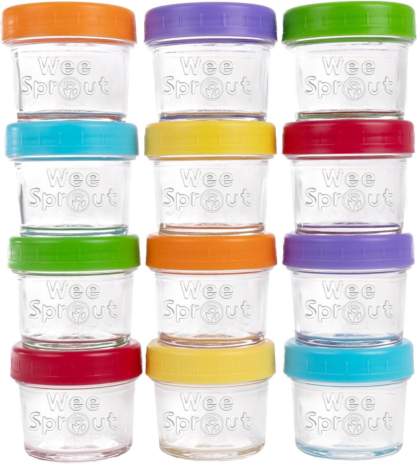 WeeSprout Glass Baby Food Jars*