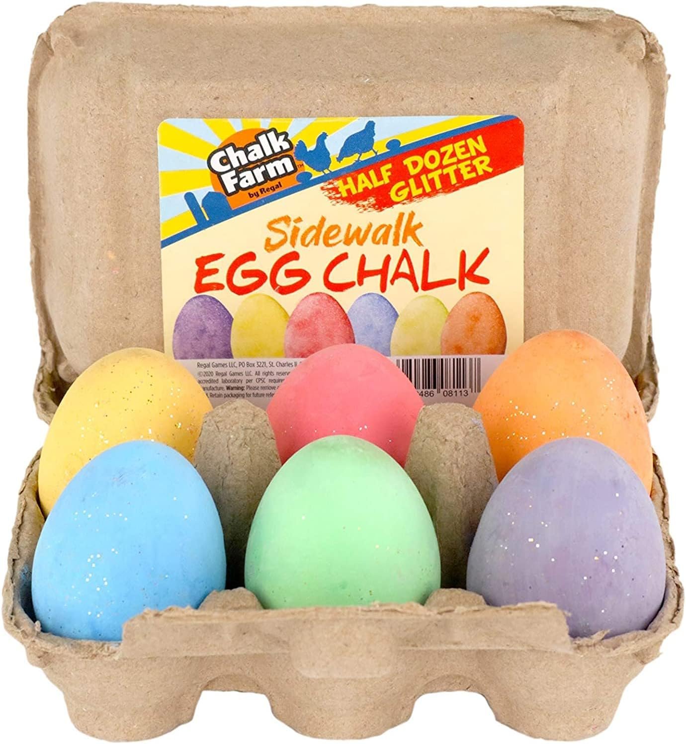 Egg Sidewalk Chalk*