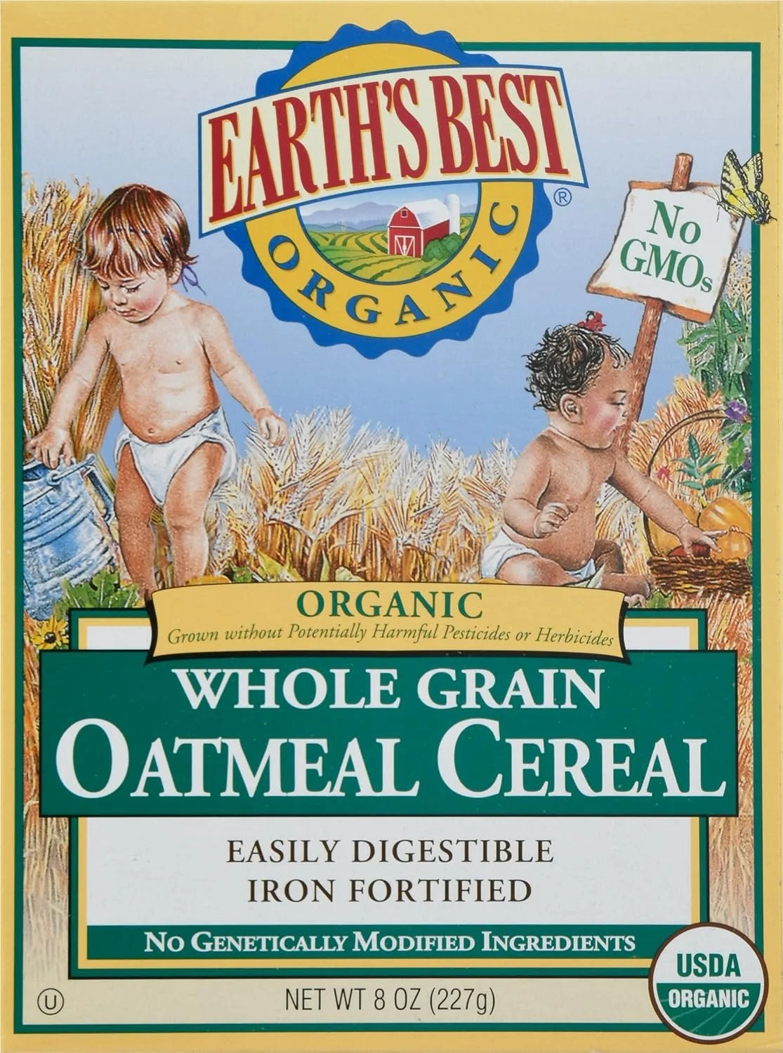 Earth's Best Whole Grain Oatmeal Cereal*