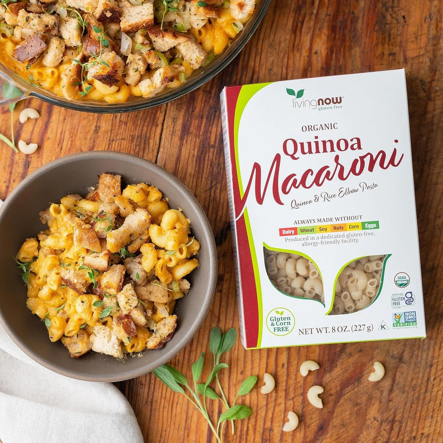 Organic Quinoa Macaroni*