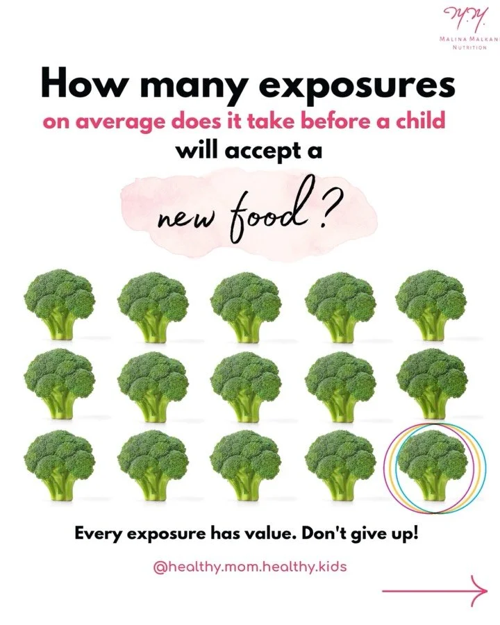 Have you ever just given up serving a food that your LO refuses to eat?⁠ Been there! 🙋🏻&zwj;♀️ ⁠ It took my middle daughter YEARS to start liking Brussels sprouts. I think I gave up a few times over the course of those years but then changed my min