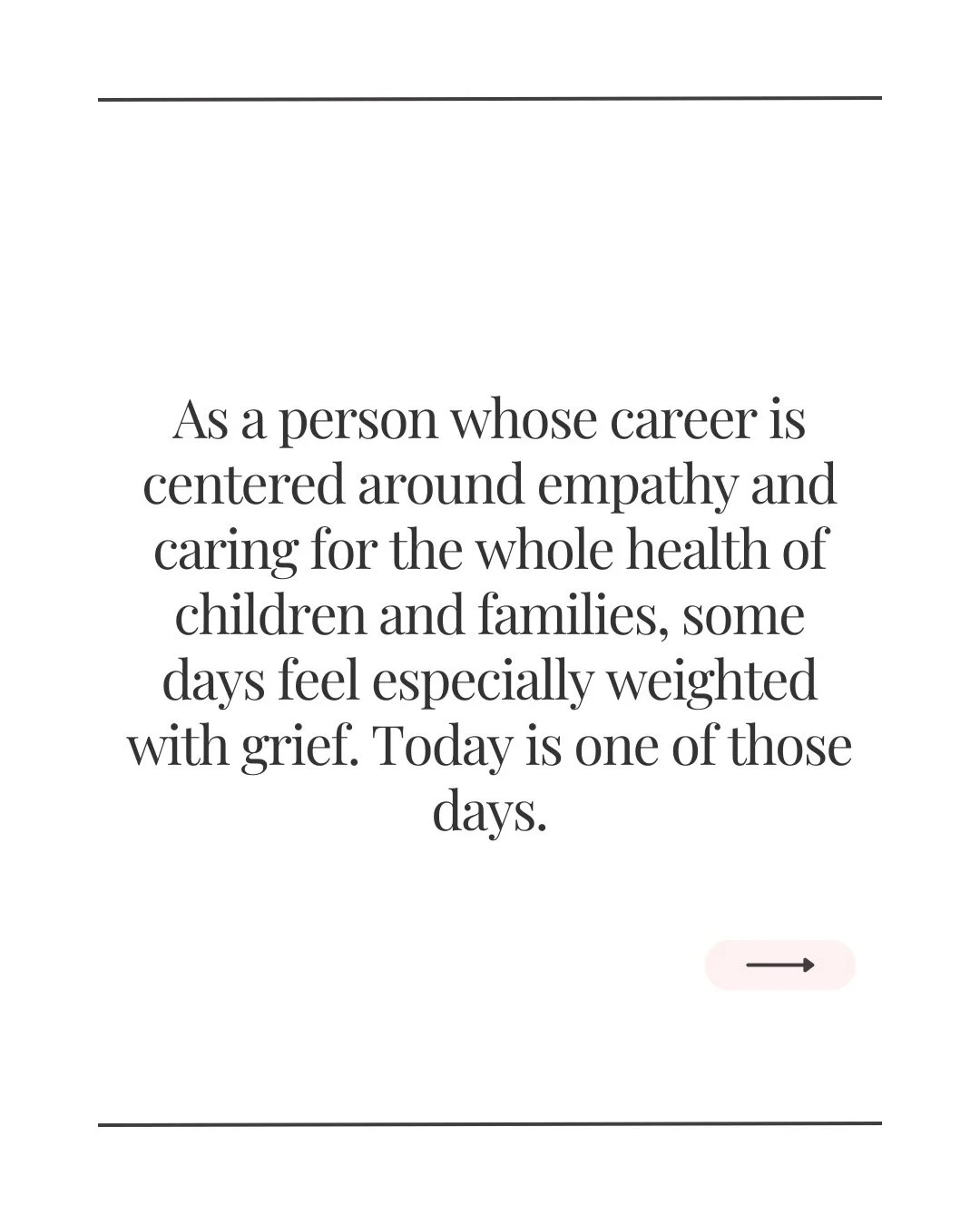 One thing I know for now is that our kids need us regulated and steady. Taking care of ourselves and each other is how we can best show up for them 💔