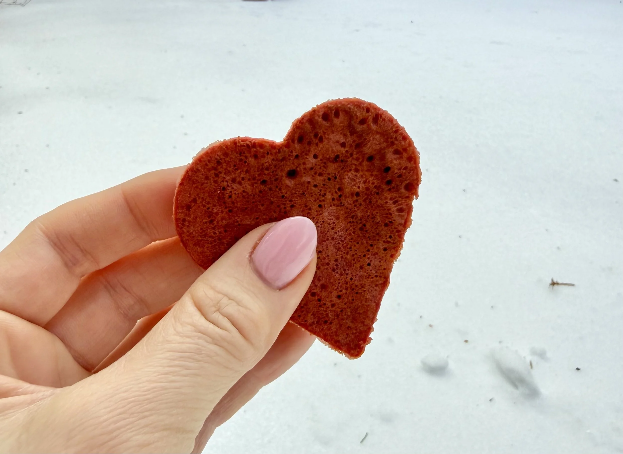 Pink Valentine Pancakes for Babies and Kids