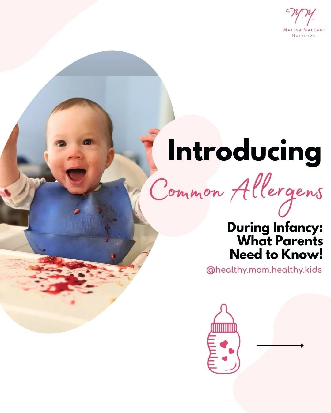 It&rsquo;s Allergy Awareness Week! Have you started offering common allergens to your baby yet? COMMENT #INTRO below and I&rsquo;ll DM you a link to my free allergen introduction guide with recipes to make the process yummy and easy. ⁠
⁠
Here are the