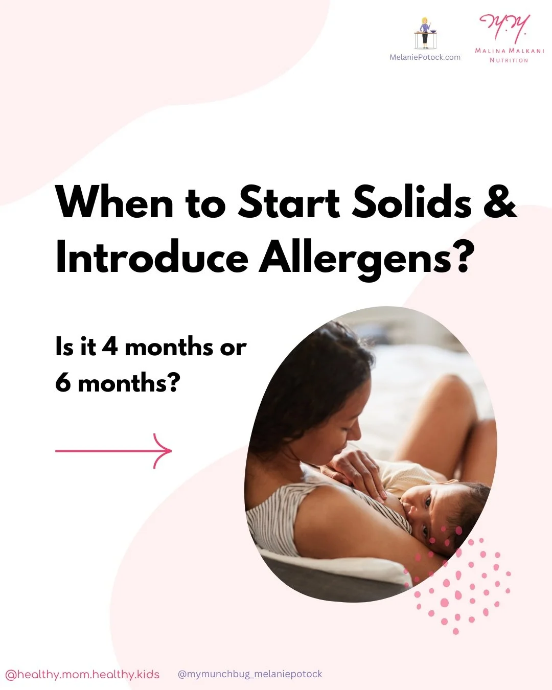 💫 The guidance has changed on when to offer allergenic foods to babies. We used to think it was best to wait until toddlerhood. ⁠Now we know that the introduction of peanut and egg (in baby-safe forms) is most protective when we start early. In most