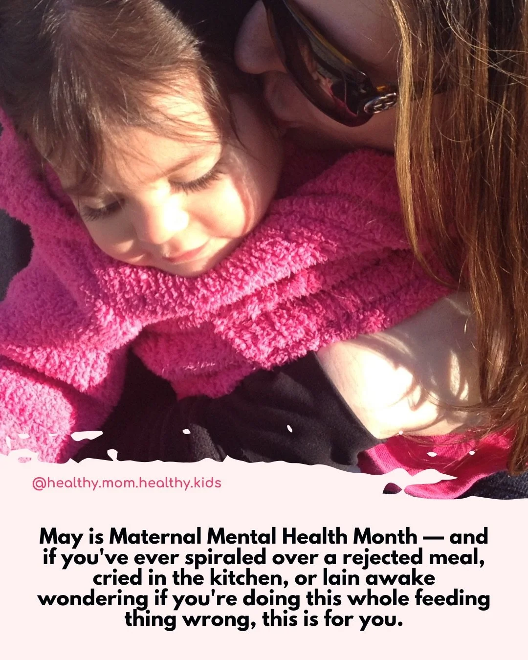 May is Maternal Mental Health Month, and if you&rsquo;ve ever spiraled over a rejected meal, cried in the kitchen, or lain awake wondering if you&rsquo;re doing this whole feeding thing wrong, this one is for you.⁠
⁠
The mental load around feeding ki