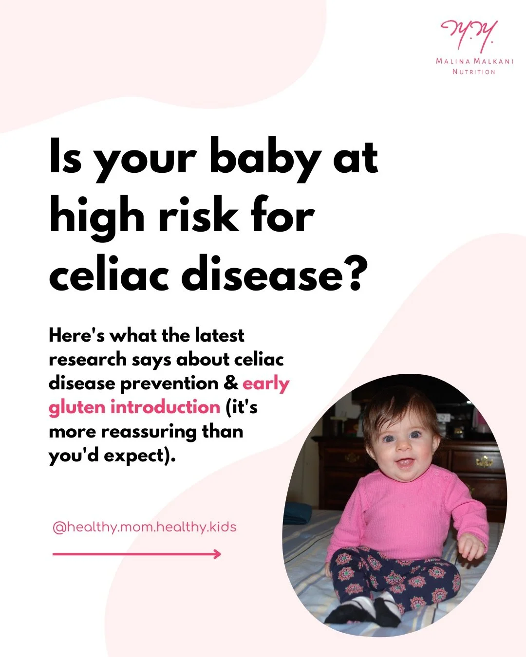 Topping off #CeliacAwarenessMonth with info about early gluten intro (super relevant and interesting for me given how many members of my extended family have celiac disease 🌾 &mdash; drop me a 🙋🏻&zwj;♀️ below if you are gluten-free!) My latest blo