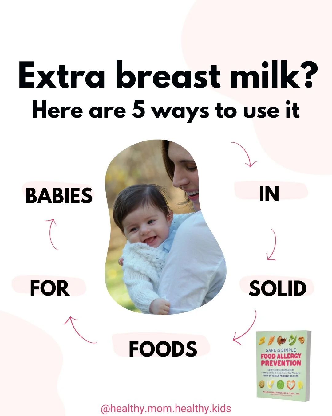 🤱 Ever wondered if you could cook and/or prepare baby&rsquo;s food using breast milk? The answer is YES! Here are some fun ways to incorporate it into solid foods your baby will enjoy, in honor of National Breastfeeding Month.⁠
⁠
Any additional ones