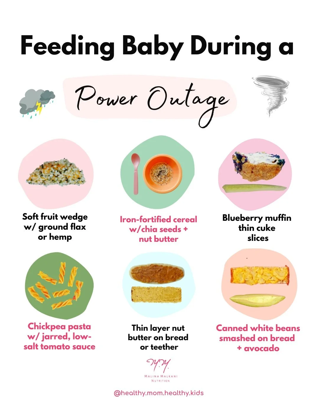 Major Nor&rsquo;easter headed our way this weekend 🫣 Here&rsquo;s a quick list of some shelf stable foods you can use to feed your baby in case of a power outage in your area. Comment #PANTRY below, and I&rsquo;ll send you the full free guide and sh