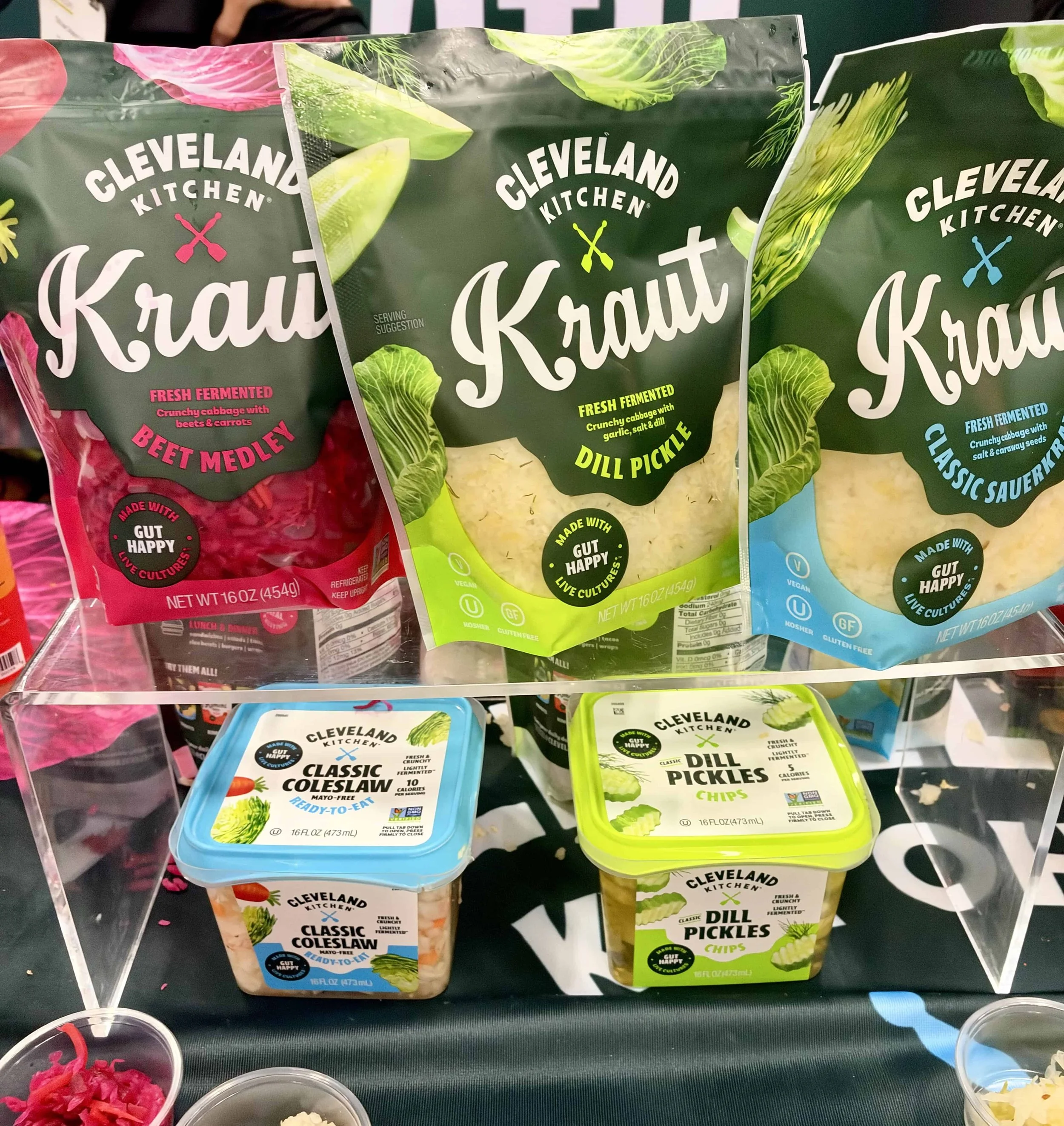 Cleveland Kitchen Fermented Food Samples