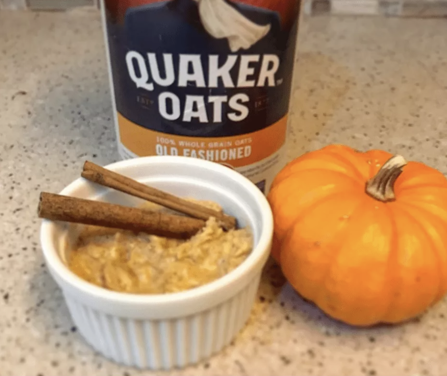 Pumpkin Pie Oatmeal for Toddlers