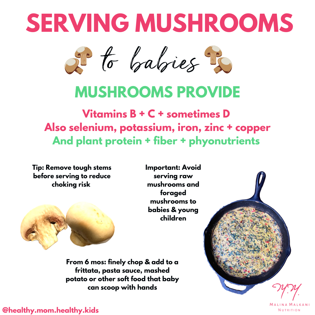 Can Babies Have Mushrooms? — Malina Malkani