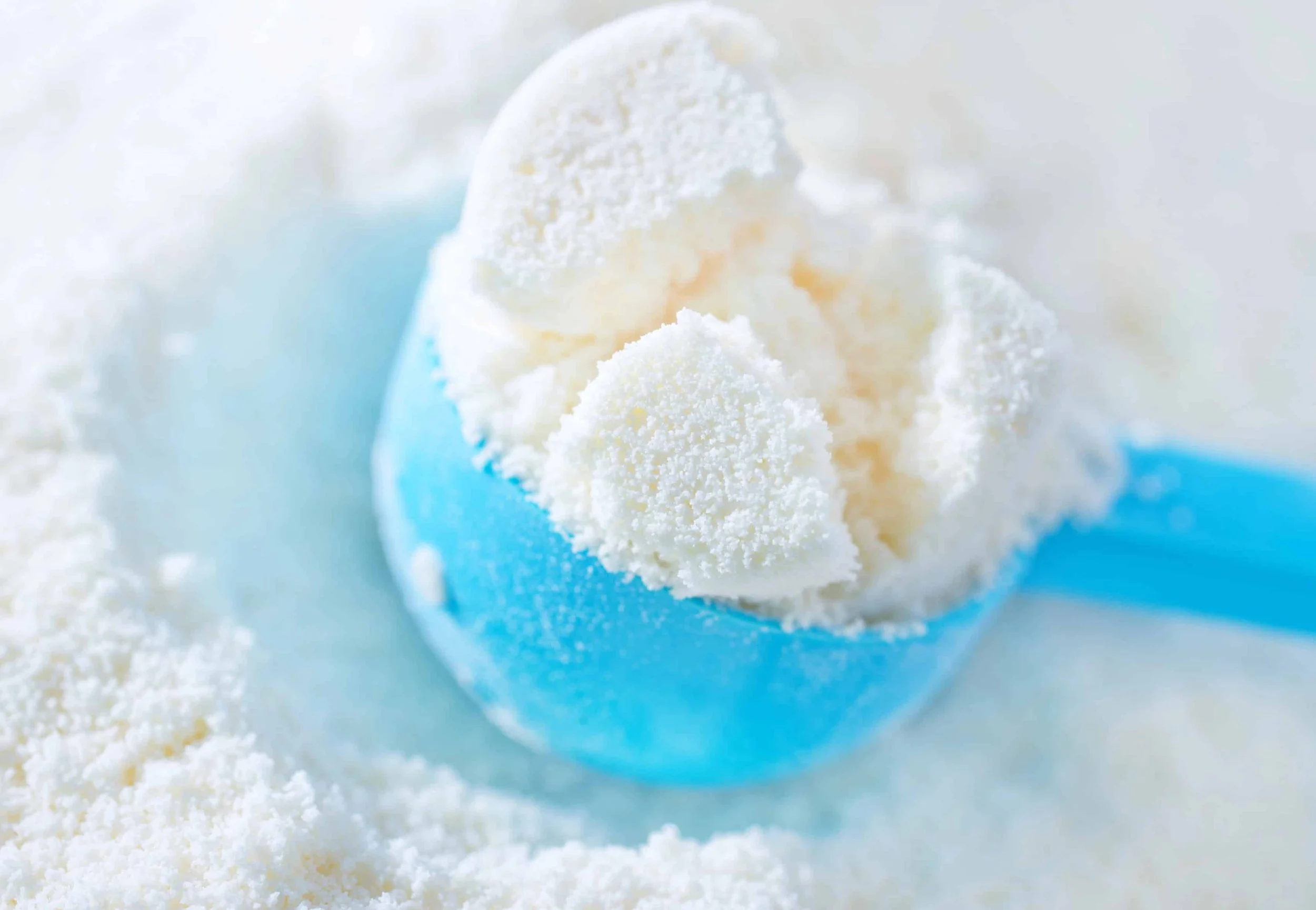 Powered Baby Formula in Scoop
