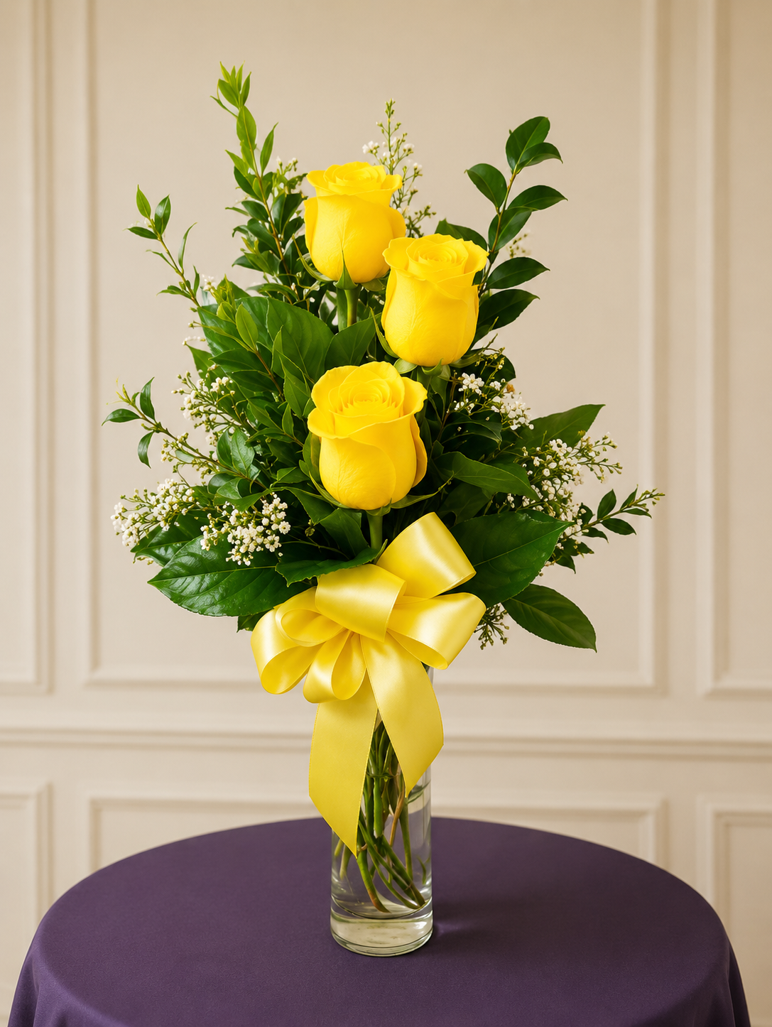 Triple Rose Budvase