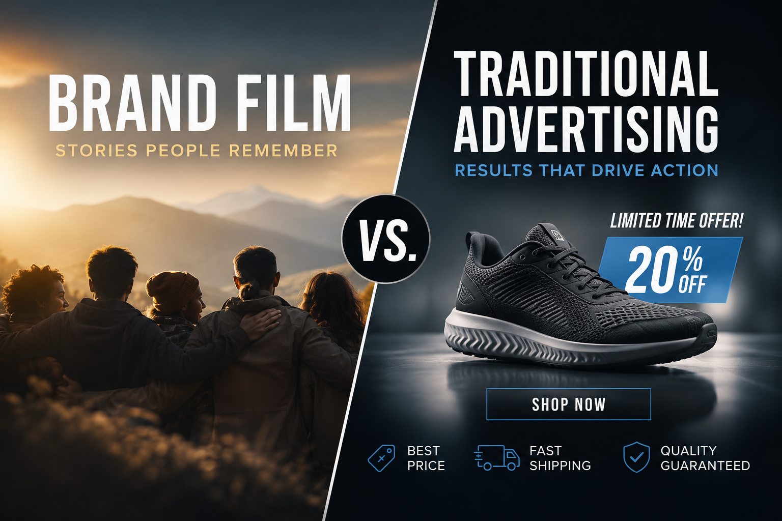 Brand Film vs. Traditional Advertising: Which One Works Better?