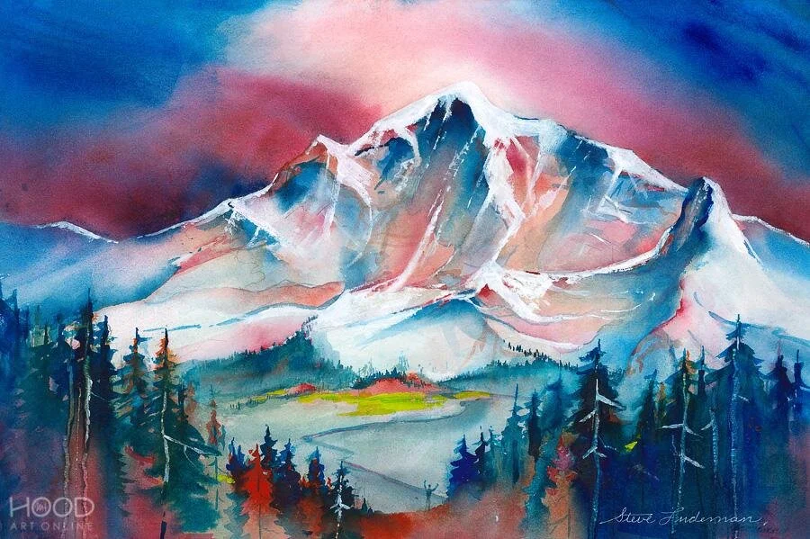 Watercolor Paintings From Artists Local To Portland Oregon — Red Trillium Gallery