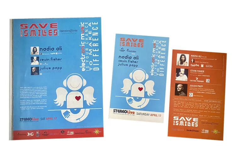  print // magazine ad &amp; flyer 
