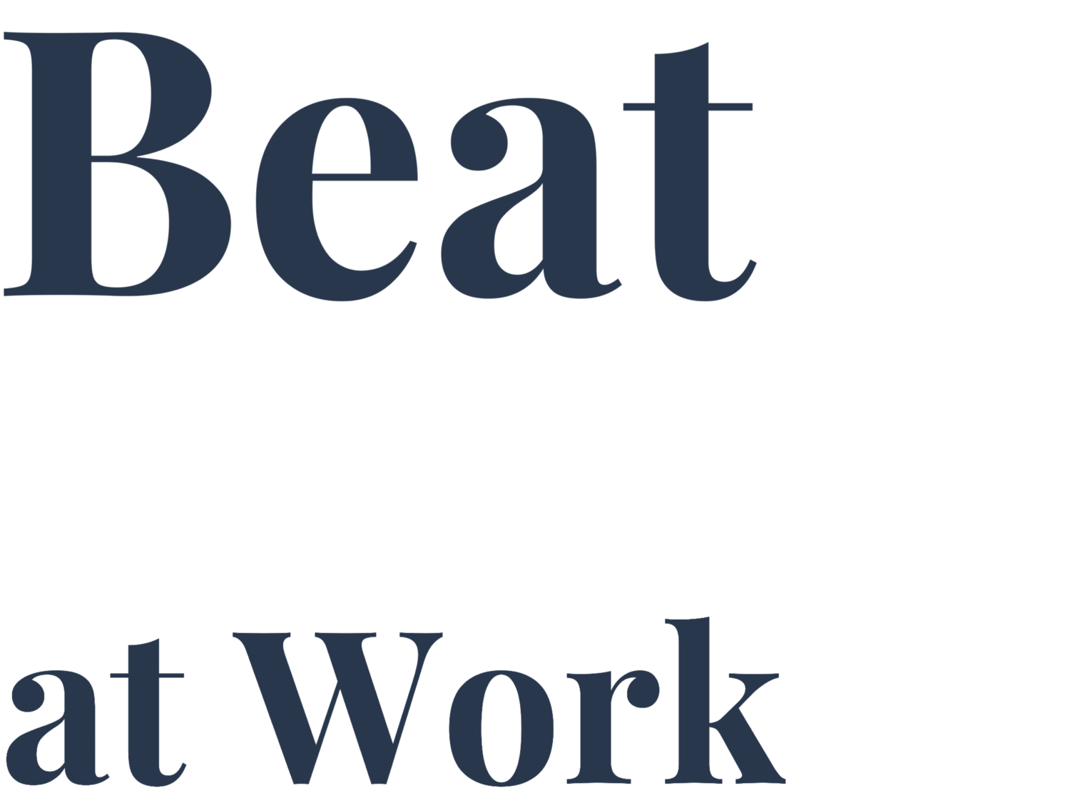 Beat Stress at Work