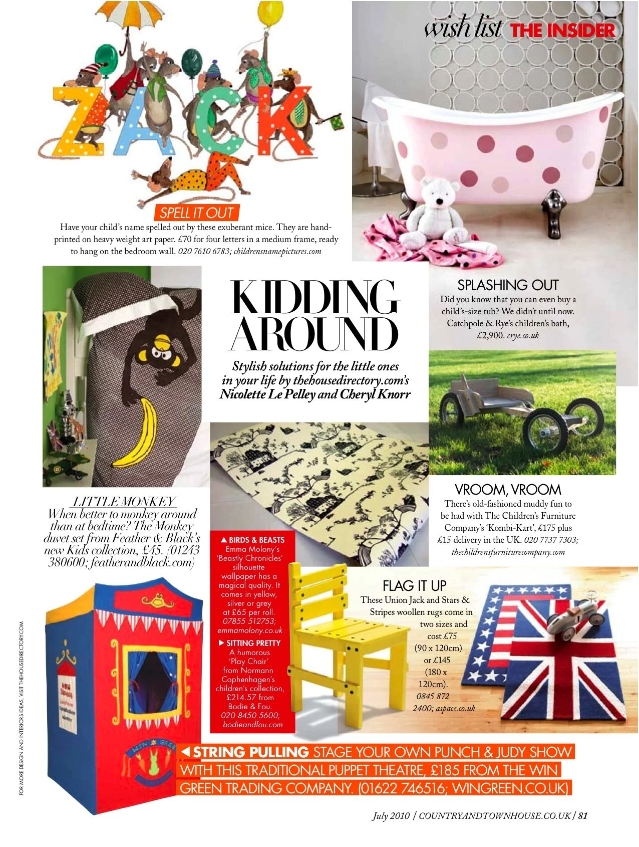 Country and Town House magazine July 10.jpg