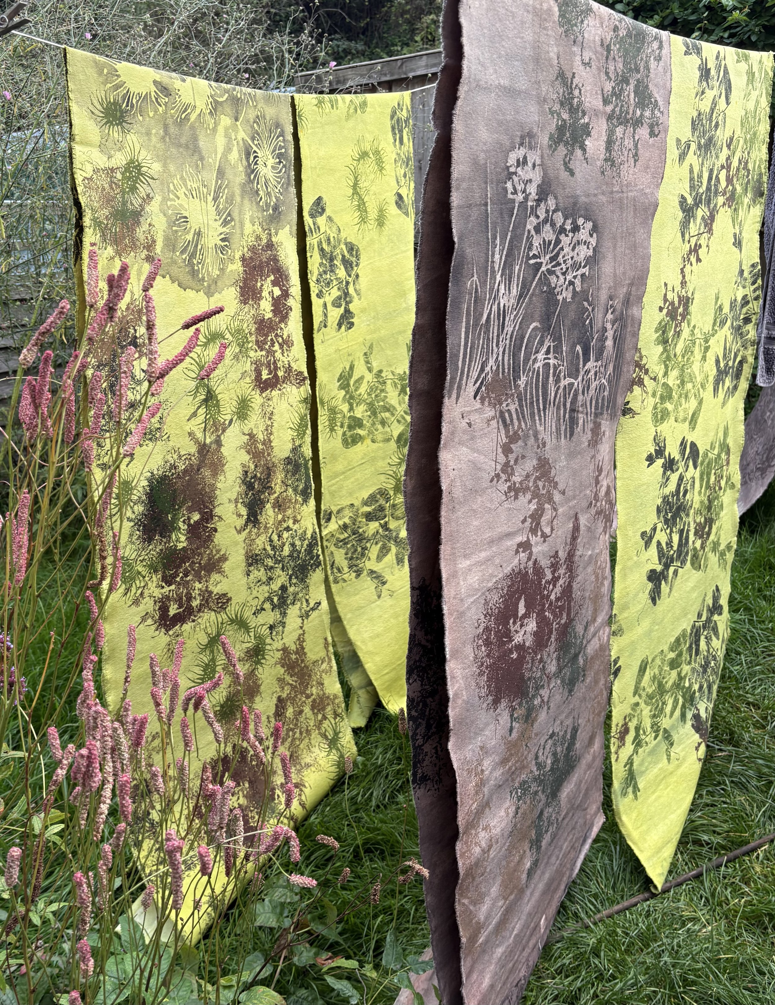 painting and screenprinting canvases