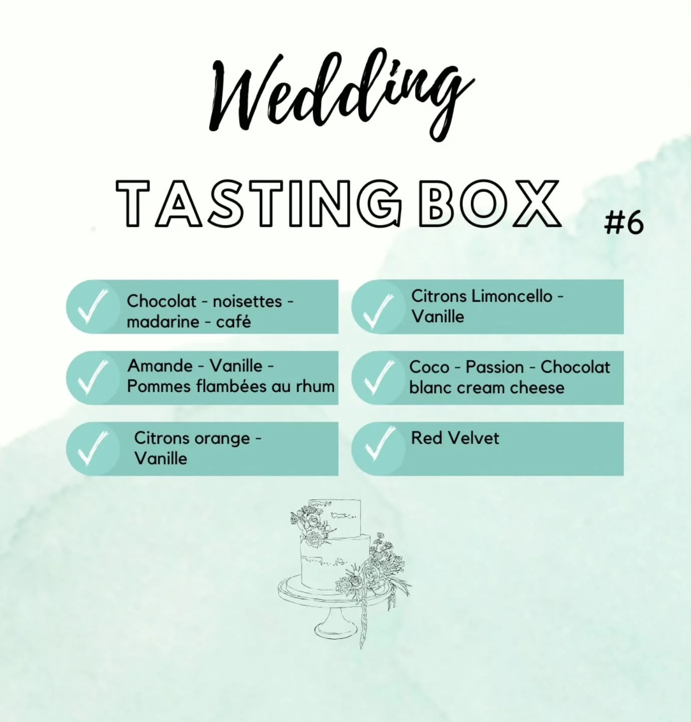 Go&ucirc;ter c'est essentiel ! 

Quand il y a 2 ans j'ai cr&eacute;&eacute; ma wedding tasting box (dans sa version actuelle), j'ai voulu pour mes futurs mari&eacute;s une pause gourmande dans la fr&eacute;n&eacute;sie de la pr&eacute;paration de leu
