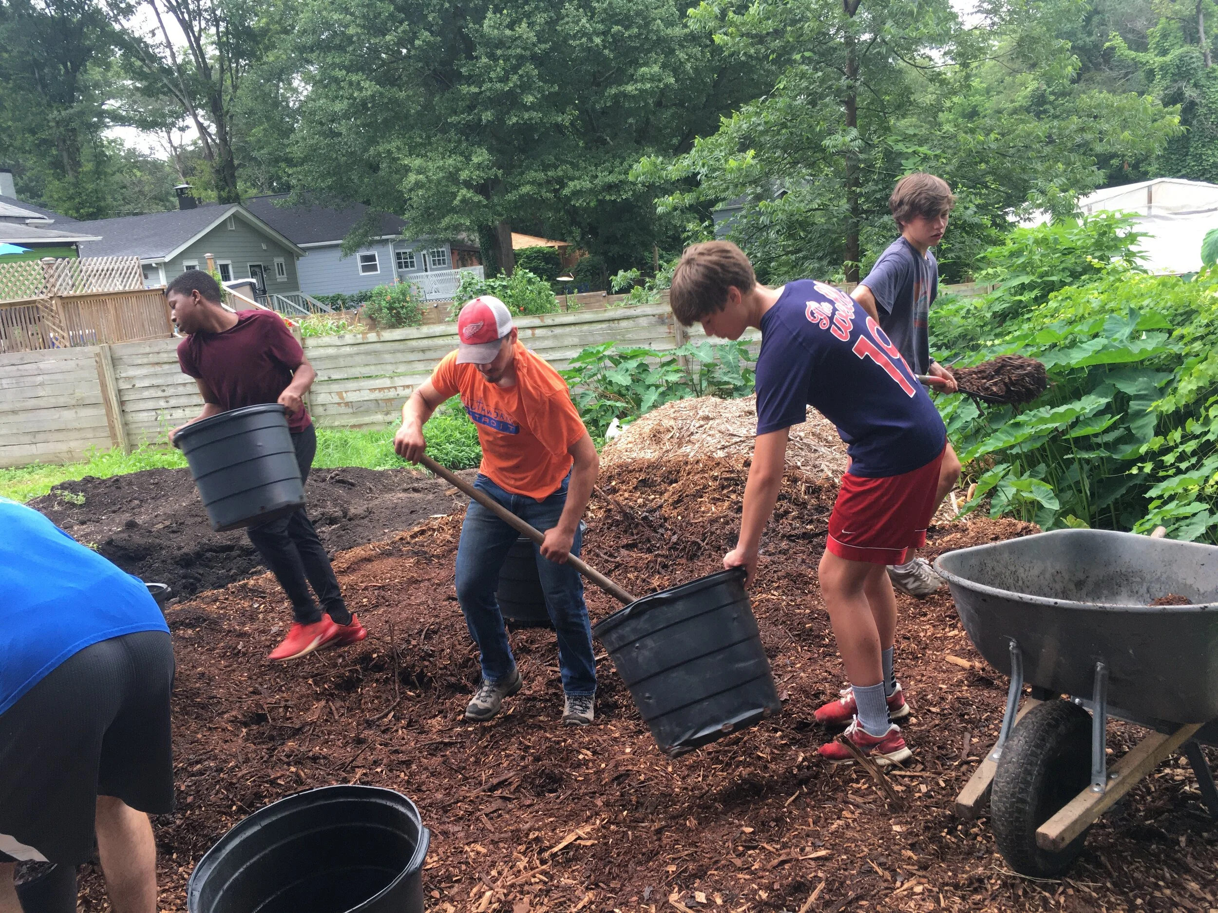 High School Hi-C: Volunteer at Gilliam's Community Garden