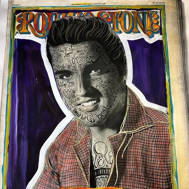 Always trying new things. I love the contrasts here.
#elvisforever #elvistattoo #tattooyourface #theking #reckerart #jasonrecker #jasonreckerart