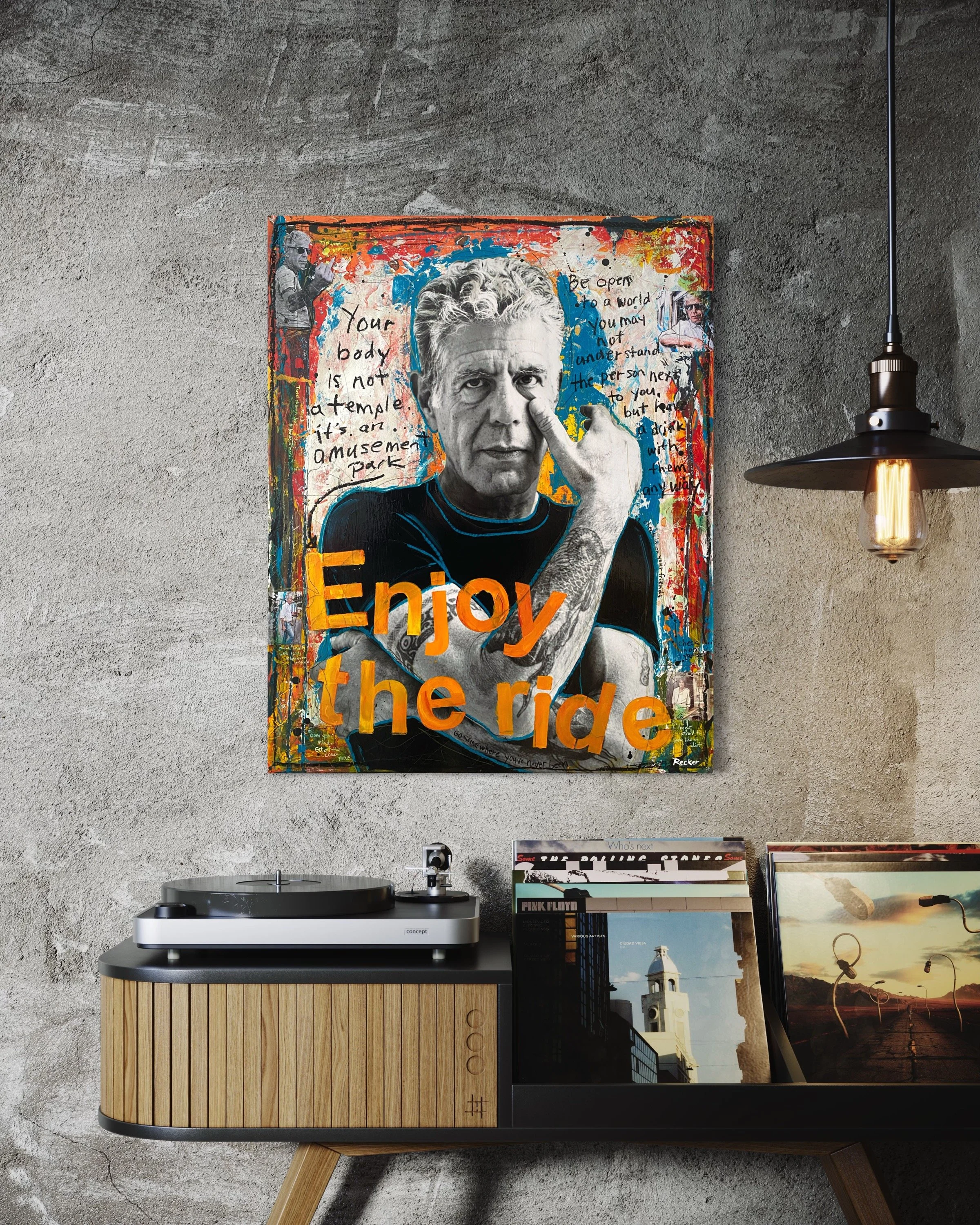 Anthony Bourdain Limited Edition Prints