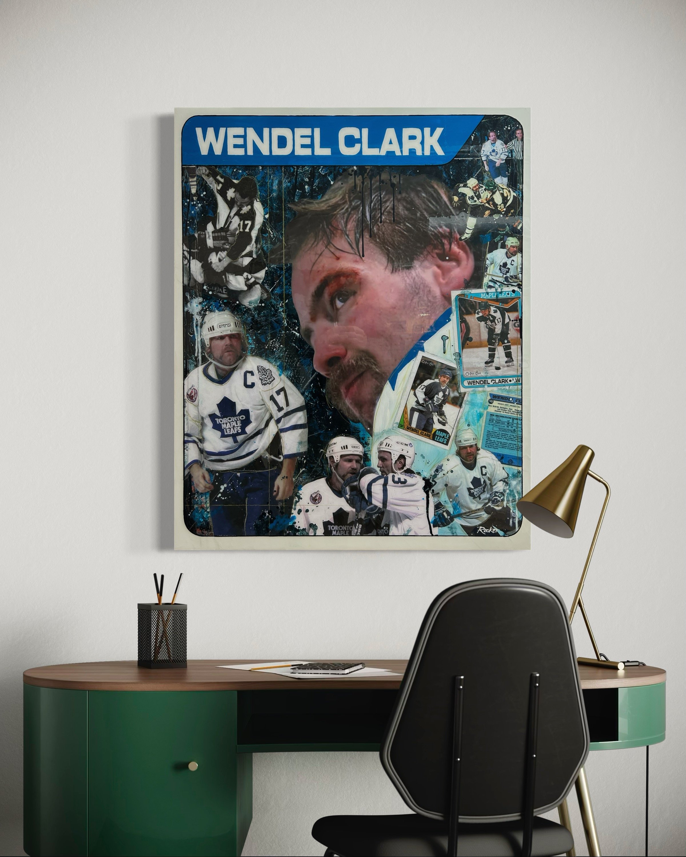 Wendel Clark Limited Edition Prints