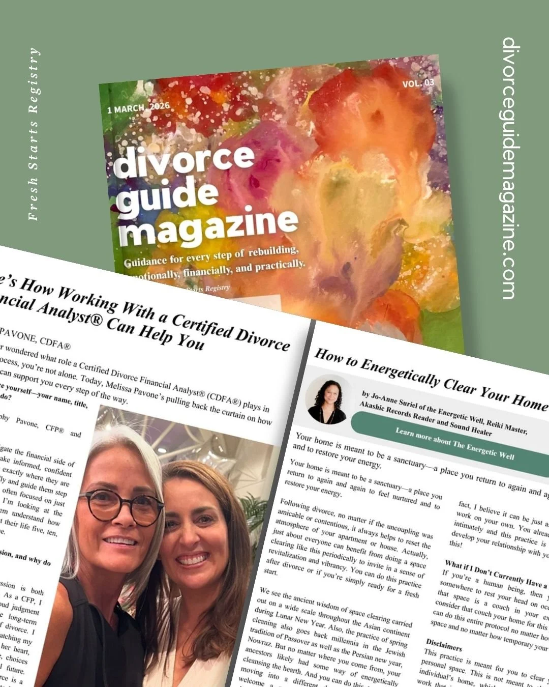 Divorce Guide Magazine: How to Energetically Clear Your Home After Divorce