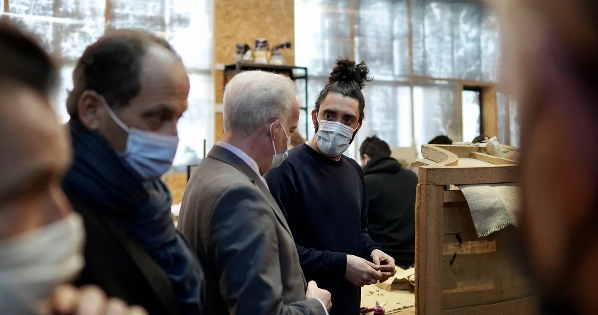 VISITE MINISTÉRIELLE À L'ATELIER