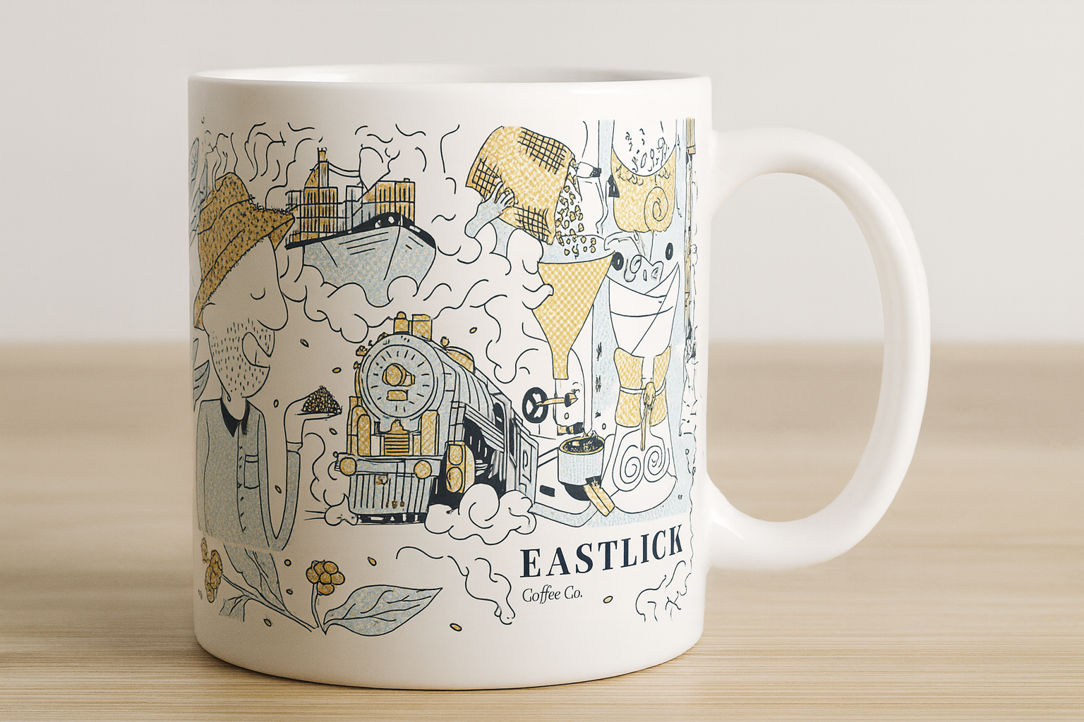 Vintage Eastlick Coffee Mug