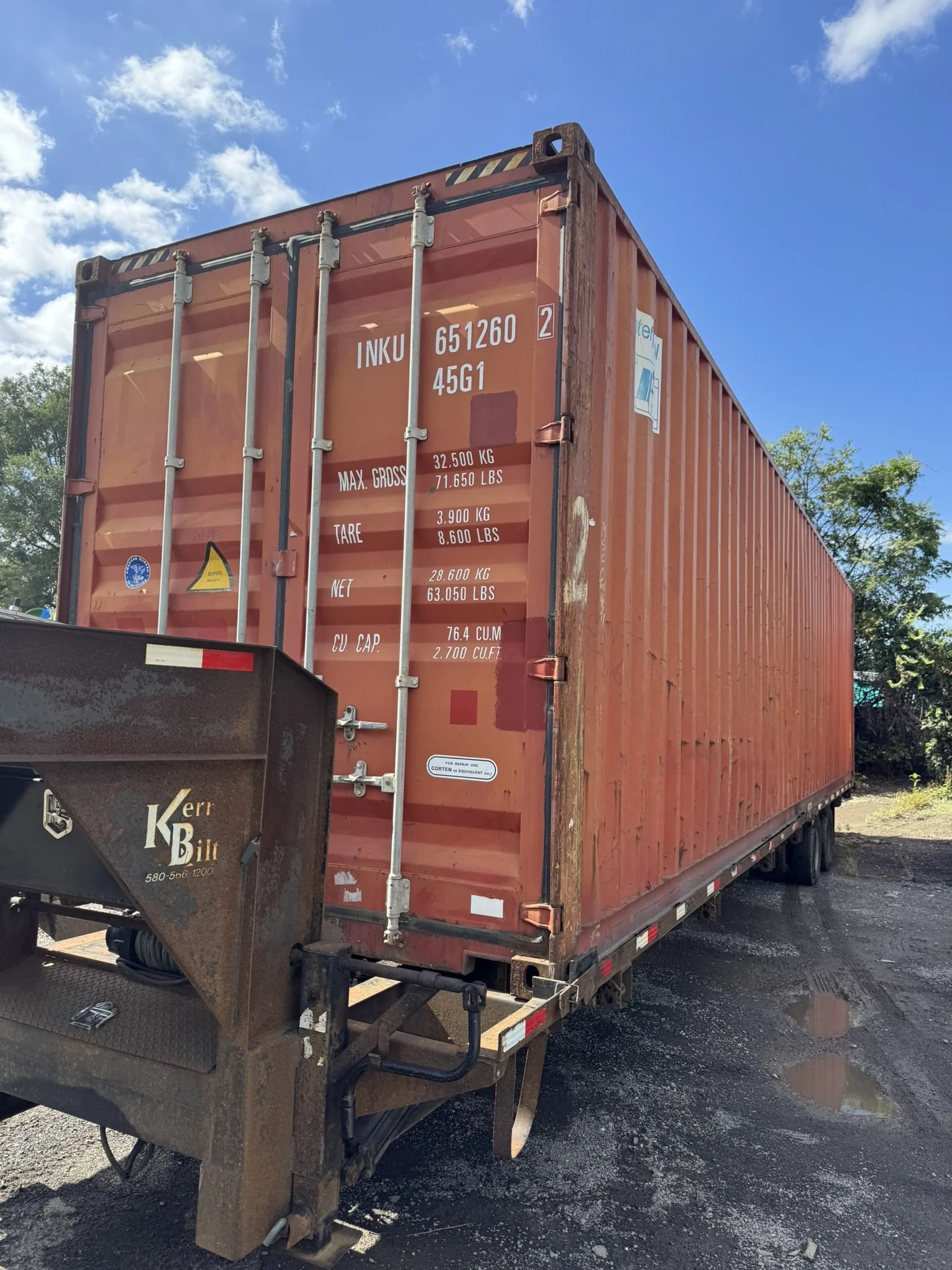 40' x 8' x 9.5' *High Cube Shipping Container #260.2