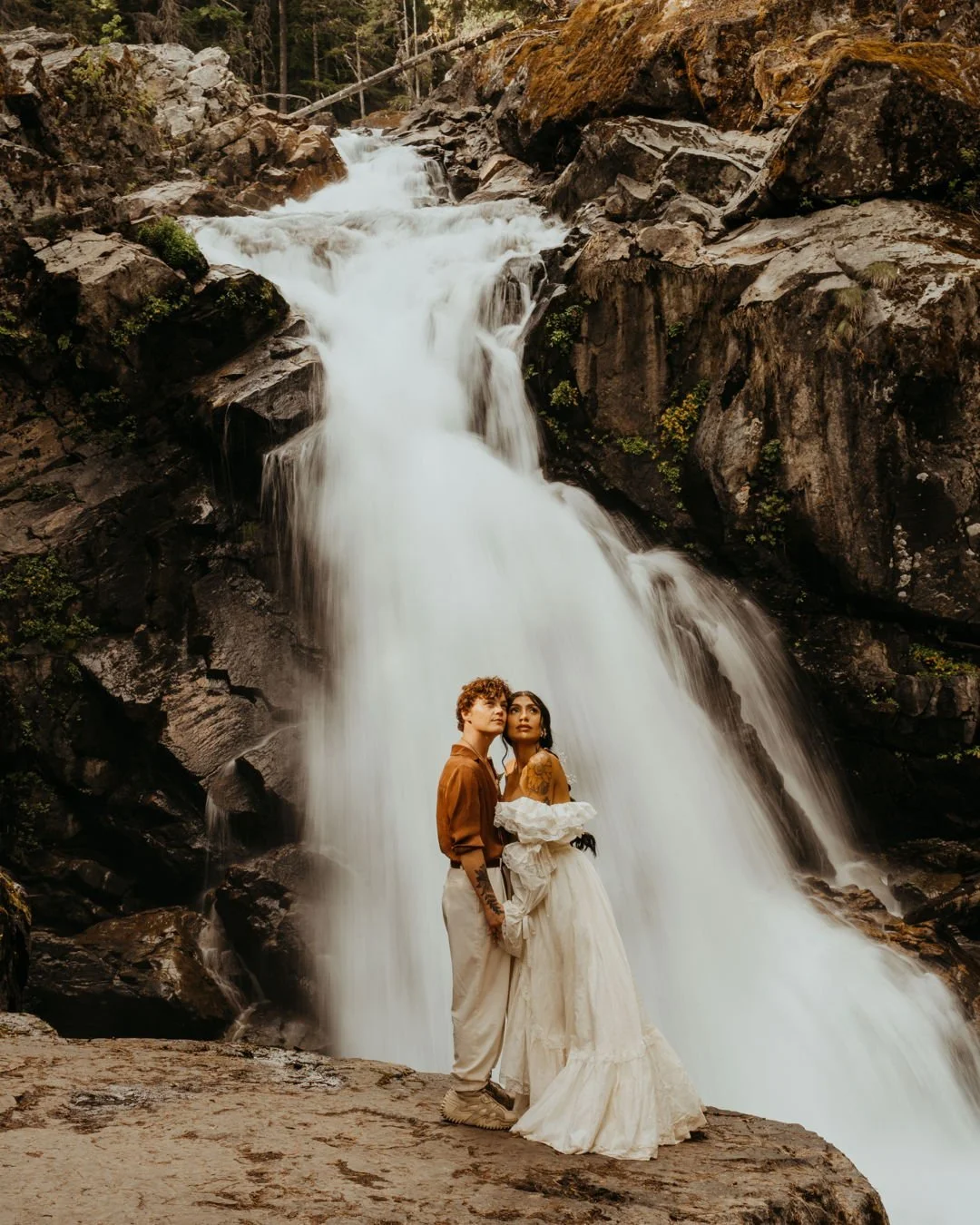 field notes: waterfall fun with J+T

there was. so. so. much. to share from this beautiful, inspiring day at Tahoma (aka mt. rainier) as we spent all day together, from before the sunrise to after sundown. but these waterfall ones felt absolutely mag