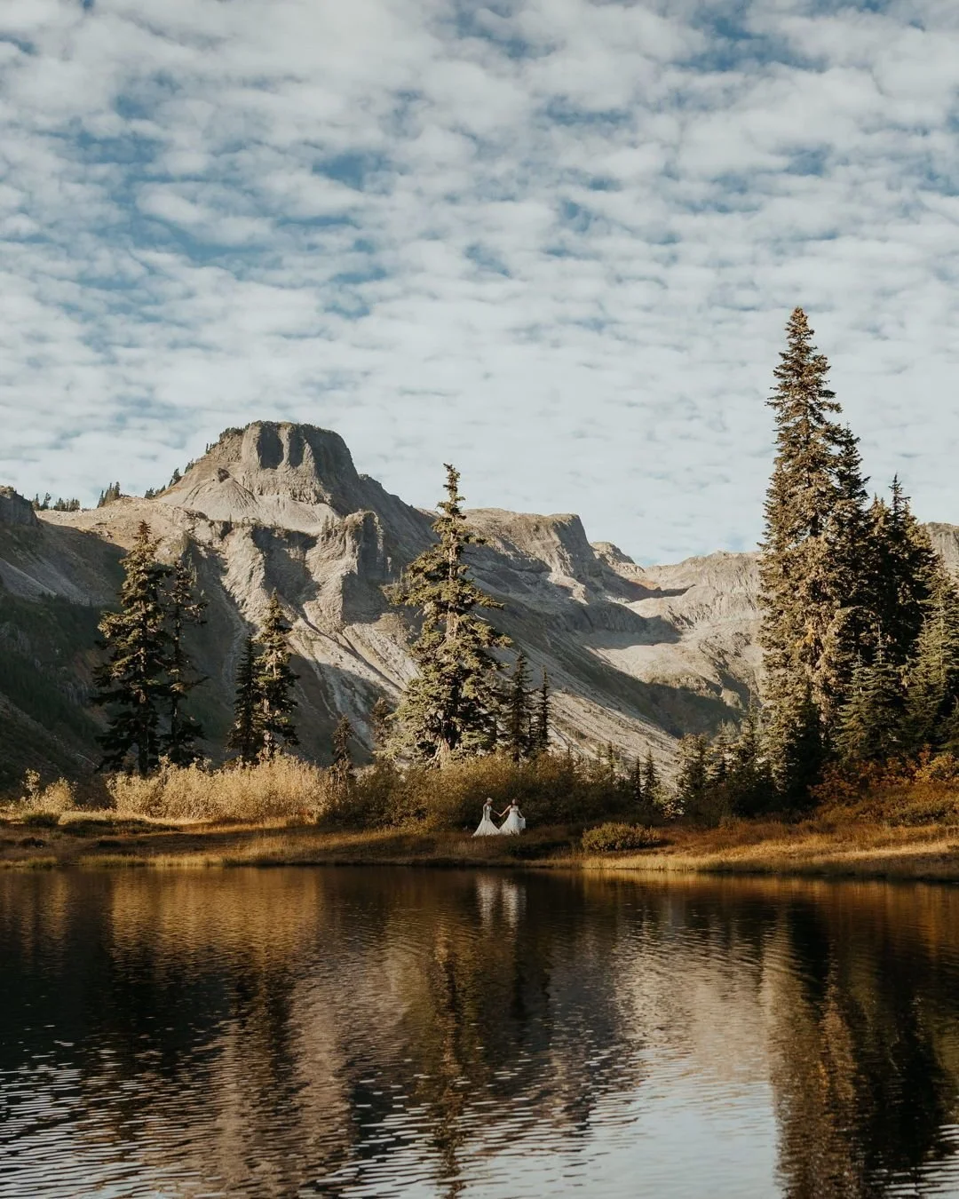 field notes from the north cascades - oct '25

a frigid morning, crisp air - one  of reflection, and of light. when it comes to the weather this time of year it's a total gamble. will the road even be open? will it snow? will we be socked in? mattie 