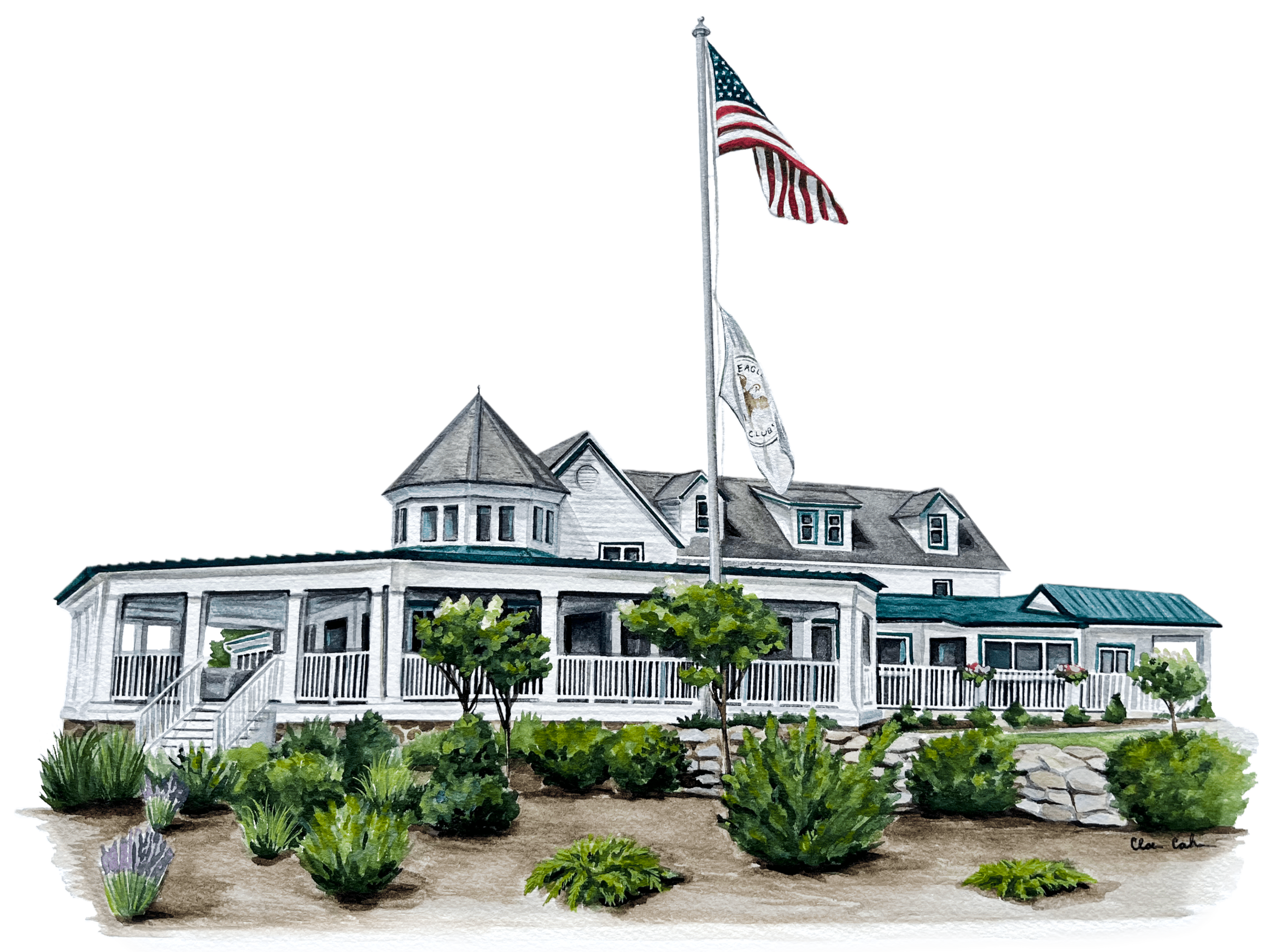  Eagles Mere Country Club exterior 