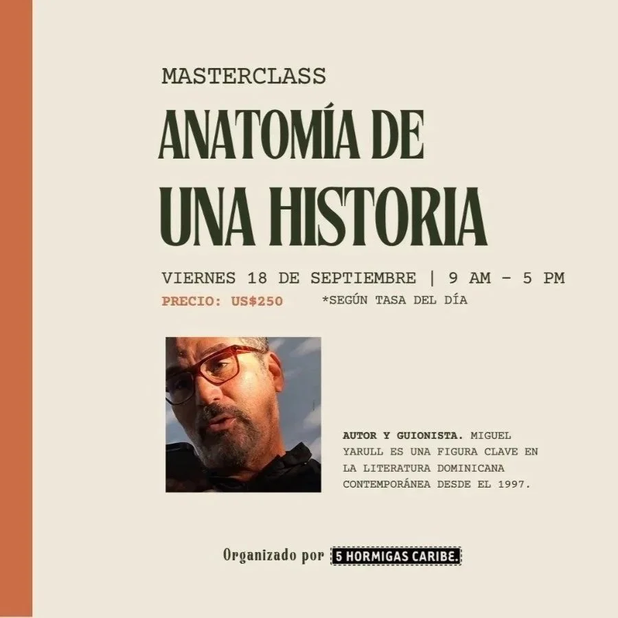 Masterclass Anatomía de una Historia